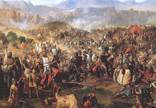 Batalla de las Navas de Tolosa tuvo lugar el 16 de julio 1212.